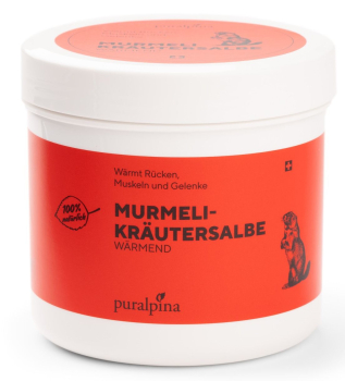 Puralpina Murmeli Kräutersalbe wärmend 500 ml